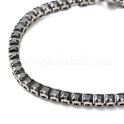 Cubic Zirconia Tennis Bracelet&nbsp;BJEW-M301-02P