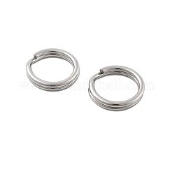 304 Stainless Steel Double Loops Jump Rings&nbsp;STAS-A111-03P