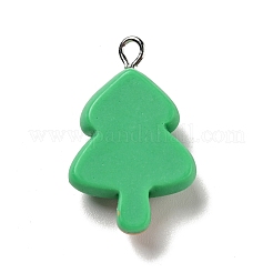 Christmas Opaque Resin Pendants&nbsp;RESI-G043-A05