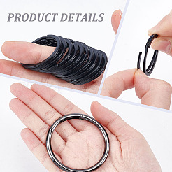 Alloy & Iron Spring Gate Rings&nbsp;FIND-GA0005-18