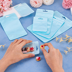 40Pcs 4 Styles Rectangle Plastic Yin-Yang Resealable Packaging Bags&nbsp;ABAG-TA0001-23A