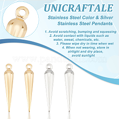 100Pcs 2 Colors Brass Pendant&nbsp;KK-UN0001-35