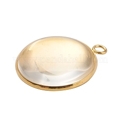 200Pcs Transparent Glass Cabochons&nbsp;GGLA-YW0001-04