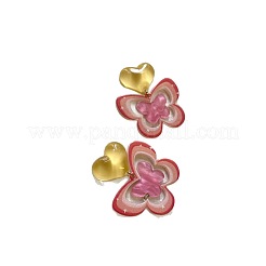 Acrylic Stud Dangle Earrings for Women&nbsp;WG6C9B1-01