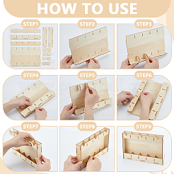 MDF Straw Display Holder&nbsp;ODIS-WH0025-236