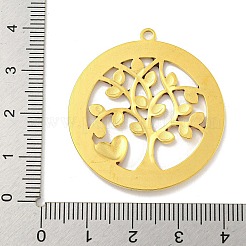 Ion Plating(IP) 304 Stainless Steel Rhinestone Pendants&nbsp;STAS-U007-03C-G