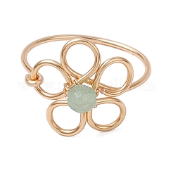 Eco-Friendly Copper Wire Finger Rings&nbsp;RJEW-TA00193