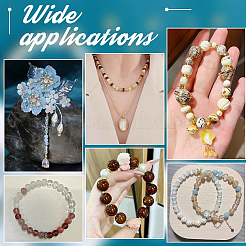 40Pcs 4 Style Eco-Friendly Rack Plating Brass Beads&nbsp;KK-PH0006-20