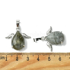 Natural Labradorite Pendants&nbsp;G-C114-05P-06