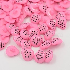Acrylic Shank Buttons&nbsp;BUTT-E006-B-M