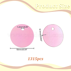 1315Pcs PVC Paillette/Sequin Pendants&nbsp;FIND-HY0005-23
