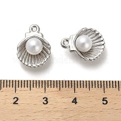 Alloy with ABS Pendants&nbsp;PALLOY-K019-02P