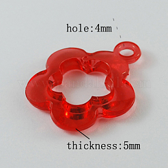 Transparent Acrylic Pendants&nbsp;TACR-R8-M
