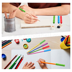 9Pcs 9 Styles Silicone Pencil Caps&nbsp;AJEW-GF0011-96