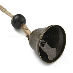 Iron Bell Hanging Ornaments&nbsp;HJEW-JM02423