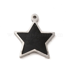 304 Stainless Steel Enamel Charms&nbsp;STAS-A078-09P