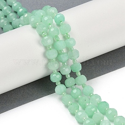 Natural Dyed White Jade Beads Strands&nbsp;G-H057-A22-11
