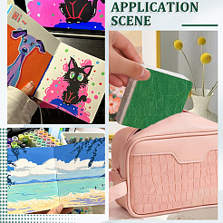 2Pcs Imitation Leather Watercolor Sketchbooks&nbsp;AJEW-SP0004-20