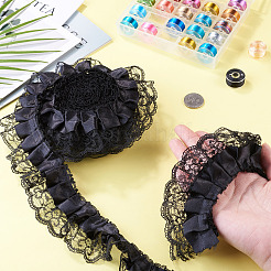 12.5 Yards Polyester Lace Ribbon&nbsp;OCOR-TA0003-85D