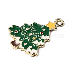 Christmas Alloy Enamel Pendants&nbsp;FIND-Z103-03G-02