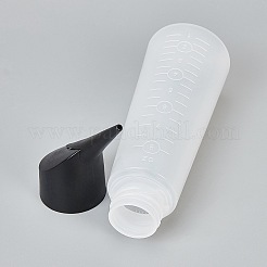プラスチック接着剤ボトル  プラスチック漏斗ホッパーと黒板ステッカーラベル  ホワイト  21.5cm  容量：250ミリリットル&nbsp;TOOL-BC0008-64