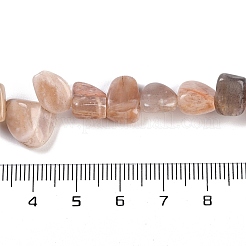 Natural Multi-Moonstone Nuggets Beads Strands&nbsp;G-B125-A19-01
