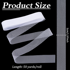 Polyester Hard Horsehair Braid Boning&nbsp;OCOR-WH0082-242B