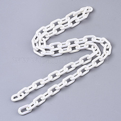 Acrylic Opaque Cable Chains&nbsp;LS-X-PACR-N009-002J
