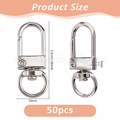 Alloy Swivel Clasps&nbsp;FIND-DC0008-04AB