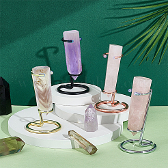 8Pcs 4 Colors Iron Crystal Scepter Display Stands&nbsp;ODIS-NB0001-53