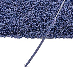MIYUKIデリカビーズ  シリンダー  日本製シードビーズ  11/0  (db2319) マット不透明グレーズド ネイビー ABS  1.3x1.6mm  穴：0.8mm  約100000個/500g&nbsp;SEED-MY11-DB2319