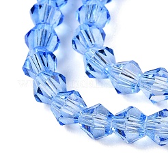 Gradient Color Baking Paint Glass Bead Strands&nbsp;X1-DGLA-A039-T6mm-A020