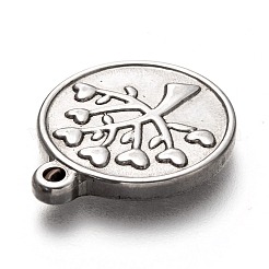 Non-Tarnish 304 Stainless Steel Pendants&nbsp;LS-STAS-I170-40P