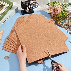コルク断熱シート  コースター用  壁飾り  パーティーとDIYのクラフト用品  正方形  ペルー  300x300x3mm&nbsp;DIY-WH0430-174