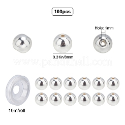 200Pcs DIY Electroplate Non-magnetic Synthetic Hematite Bead Stretch Bracelets Making Kits&nbsp;DIY-SC0014-92B-S