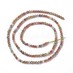Cubic Zirconia Beads Strands&nbsp;G-F596-48-2mm