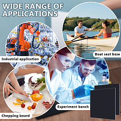 2 Sheets HDPE Plastic Sheets&nbsp;DIY-OC0014-44B-01