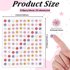 Paper Stickers&nbsp;DIY-SP0007-43D