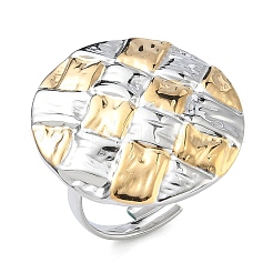 304 Stainless Steel Cuff Open Rings&nbsp;RJEW-F202-02D-GP