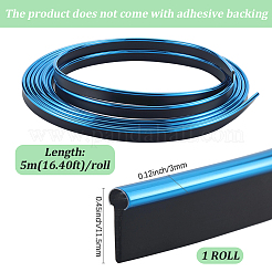 Self Adhesive PVC Car Interior Moulding Trim&nbsp;AJEW-WH20042-42C