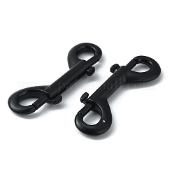 Zinc Alloy Double Lobster Claw Clasps&nbsp;FIND-WH0155-009EB