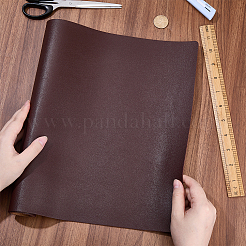 塩ビ革生地  DIYクラフト用品  長方形  ココナッツブラウン  603x331x1.5mm&nbsp;FIND-WH20816-013E