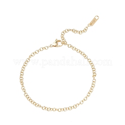 Soldered Brass Rolo Chain Bracelets&nbsp;BJEW-JB12723