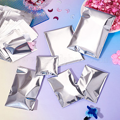 60個 6種類の長方形プラスチックセロハンバッグ  銀  8.5~18x6.4~10x0.01cm  10個/スタイル&nbsp;OPC-TA0001-08