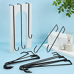 リース用カーボンスチールフック 32種類 2個  ブラック  302~384x113~115x6mm  16個/スタイル&nbsp;AJEW-WA0003-98