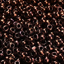 トーホー 3/0ラウンドビーズ  日本製シードビーズ  （ダークブロンズ222)個  5.5mm  穴：1.9mm  約300個/50g&nbsp;SEED-XTR03-0222