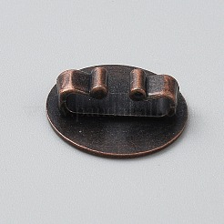 Blank Alloy Bolo Tie Round Slider Pack&nbsp;FIND-WH0126-618R