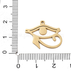 304 Stainless Steel Pendants&nbsp;STAS-I327-11G