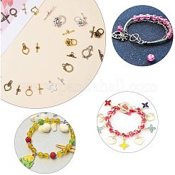 Alloy/Brass Toggle Clasps&nbsp;TIBE-PH0005-06