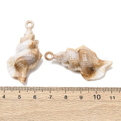 Imitation Shell Acrylic Pendants&nbsp;SACR-K005-07B